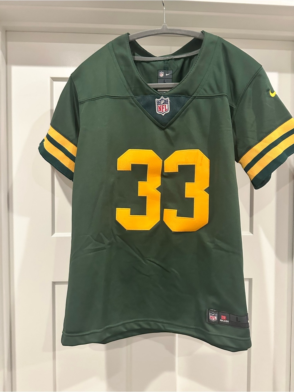 NFL Green On-Field Nike Jersey